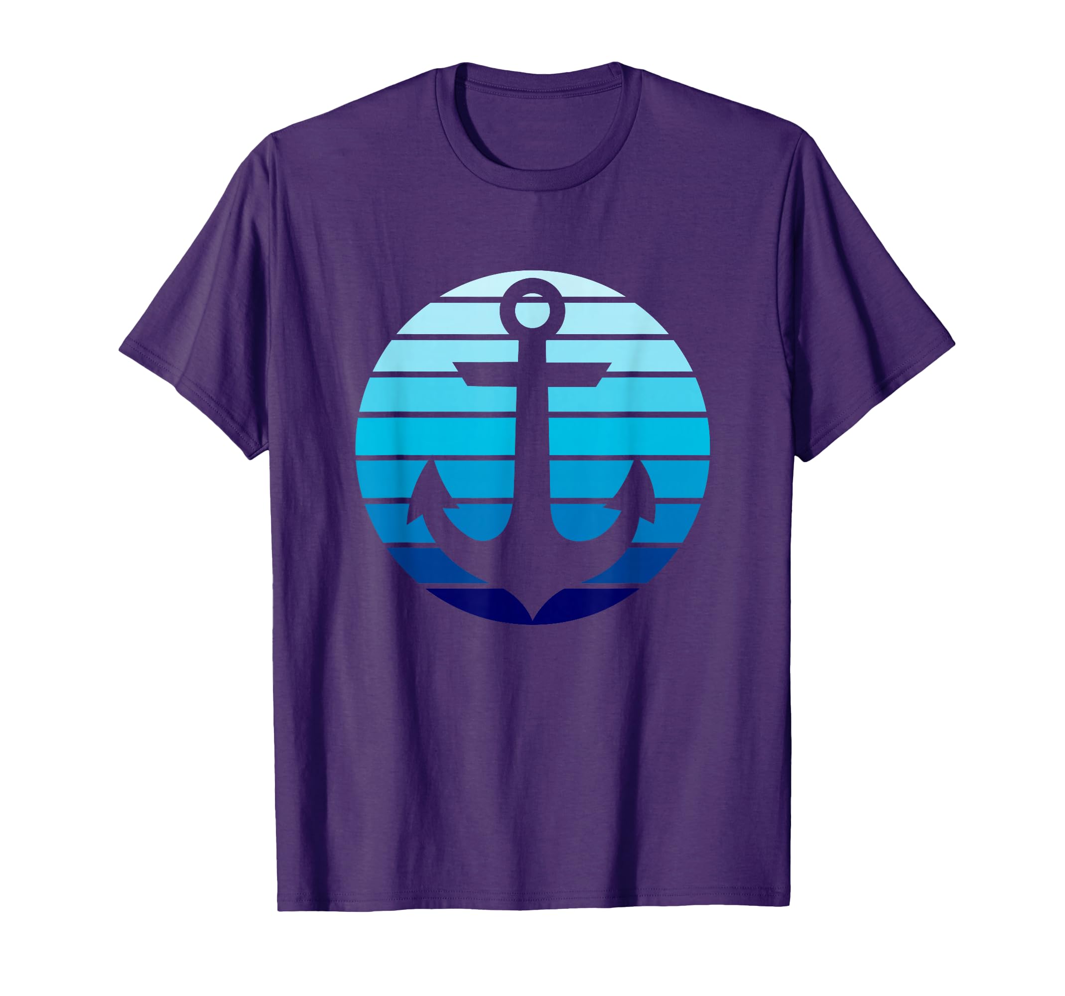 Anchor Sunset Boat Sailing Anchor T-Shirt - Unique Graphic for Adults - T-Shirt, Sweatshirt, Hoodie