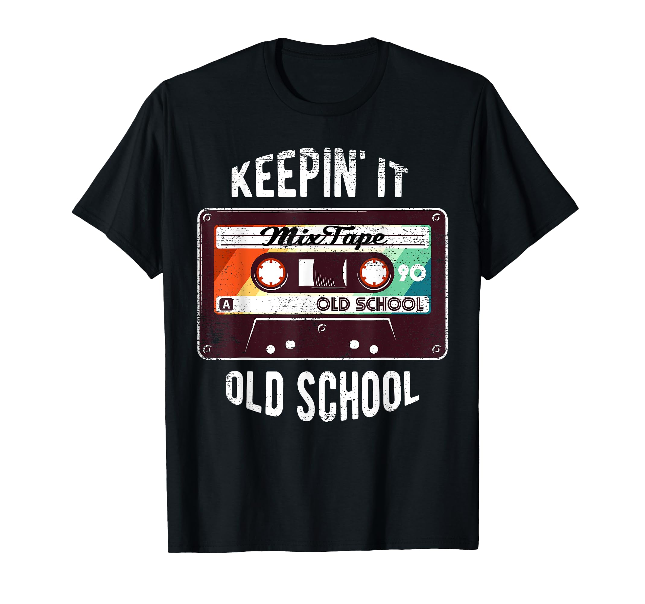 Old School Hip Hop 80S 90S Mixtape T-Shirt - Unique Graphic Men Women - T-Shirt, Sweatshirt, Hoodie