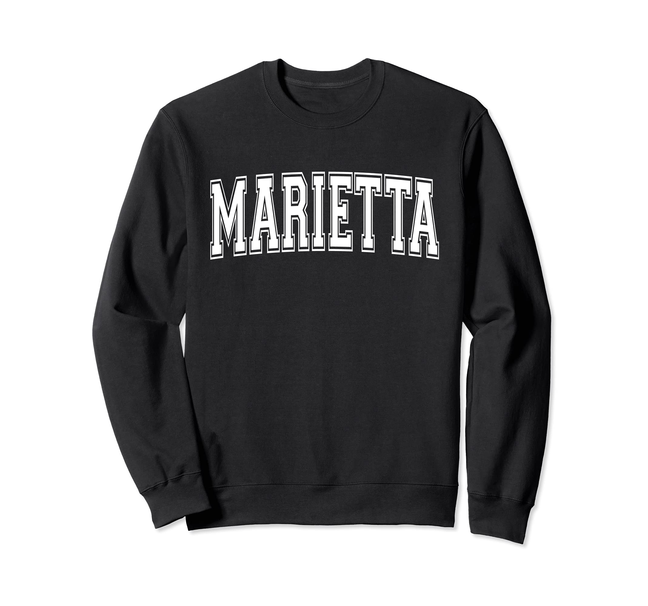 Marietta Oh Ohio Usa Sports Sweatshirt - Minimalist Print for Adults - T-Shirt, Sweatshirt, Hoodie