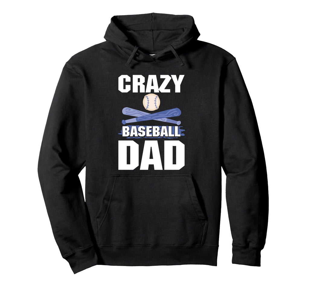 Fathers Day Baseball Dad Parent Hoodie - Casual Everyday Wear for Adults - T-Shirt, Sweatshirt, Hoodie