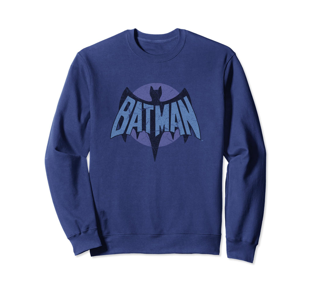 Batman Sixties Superhero Logo Sweatshirt - Unique Graphic for Adults - T-Shirt, Sweatshirt, Hoodie