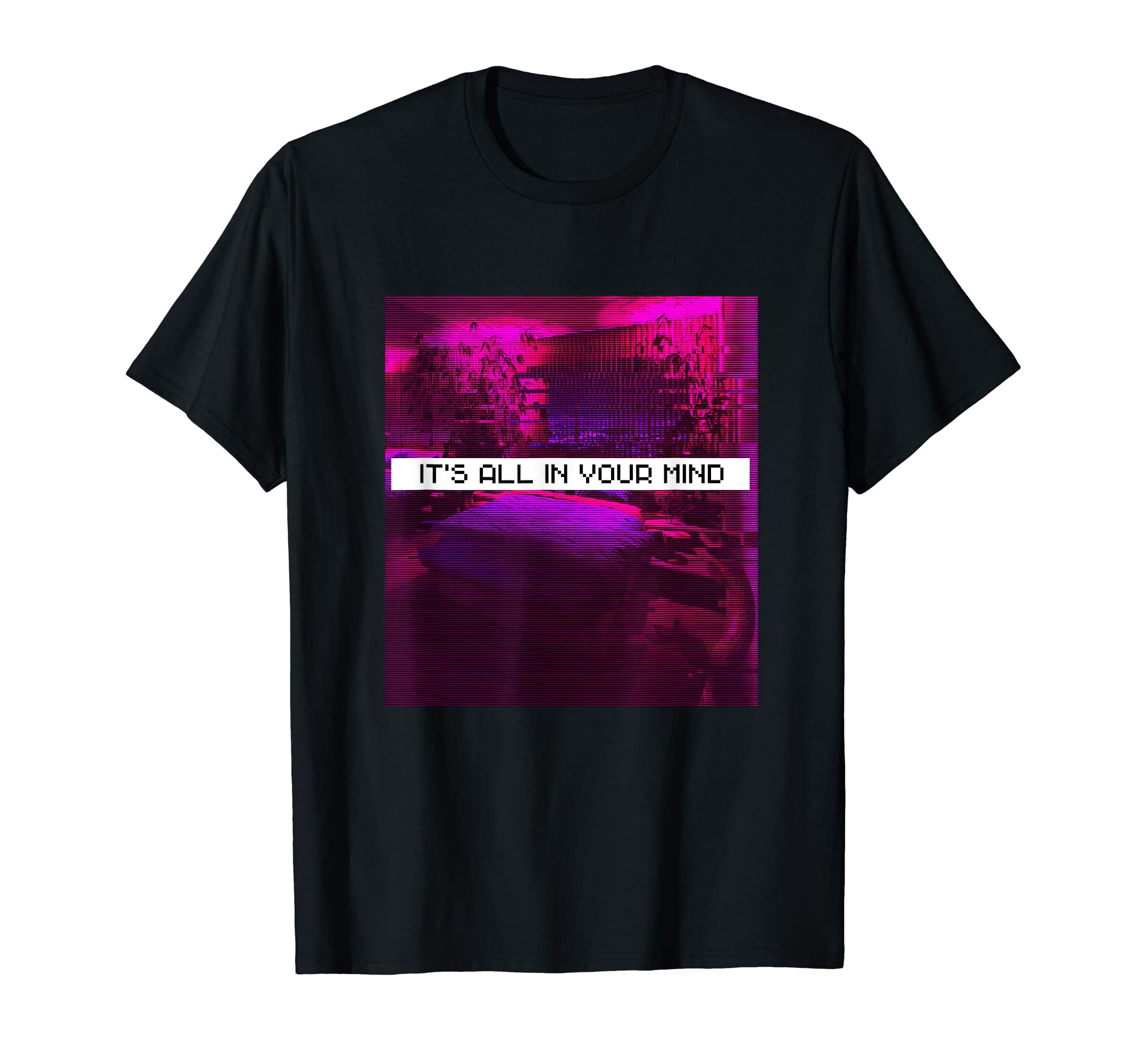 Vaporwave Aesthetic Glitch Emotional T-Shirt - Novelty Apparel Men Women - T-Shirt, Sweatshirt, Hoodie