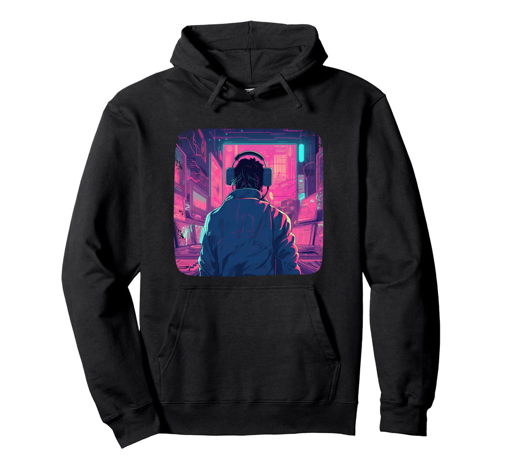 Vaporwave Aesthetic 80S 90S Streetwear Hoodie - Novelty Apparel Unisex - T-Shirt, Sweatshirt, Hoodie