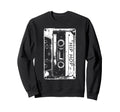 Cassette Tape Hip Hop 80S 90S Grunge Sweatshirt - Graphic Print for Adults - T-Shirt, Sweatshirt, Hoodie