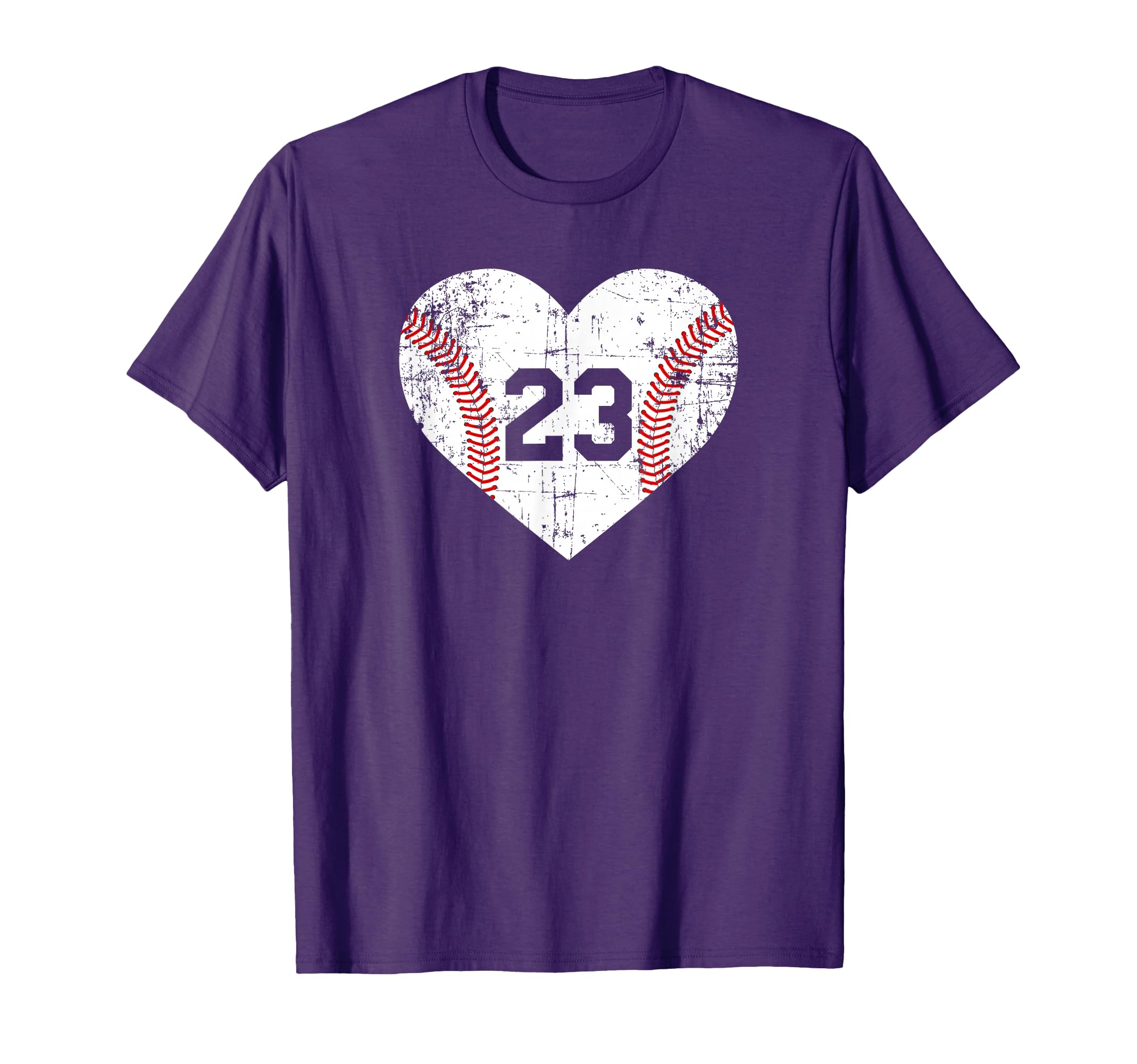 Baseball 23 Jersey Number T-Shirt - Fun Novelty Design Unisex - T-Shirt, Sweatshirt, Hoodie