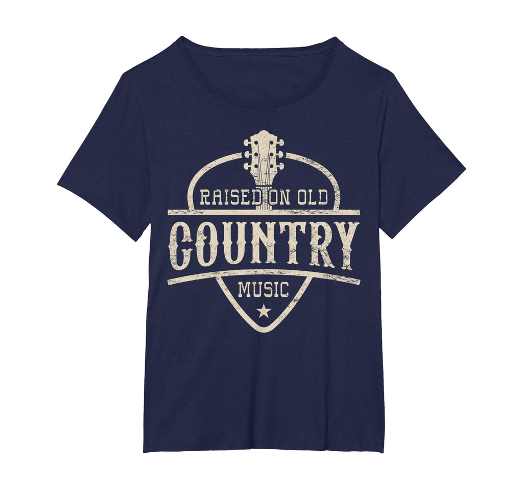 Raised Old Country Music 80S 90S T-Shirt - Minimalist Print Unisex - T-Shirt, Sweatshirt, Hoodie