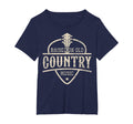 Raised Old Country Music 80S 90S T-Shirt - Minimalist Print Unisex - T-Shirt, Sweatshirt, Hoodie