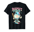 Baseball Ice Cream Drip Respect Drip T-Shirt - Unique Graphic for Adults - T-Shirt, Sweatshirt, Hoodie