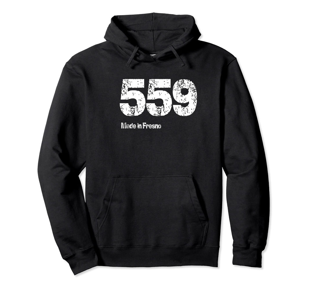 559 Made Fresno Distressed Hoodie - Minimalist Print for Adults - T-Shirt, Sweatshirt, Hoodie