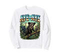 Aye Aye 70S 90S Aye Aye Animal Lover Sweatshirt - Unique Graphic Men Women - T-Shirt, Sweatshirt, Hoodie