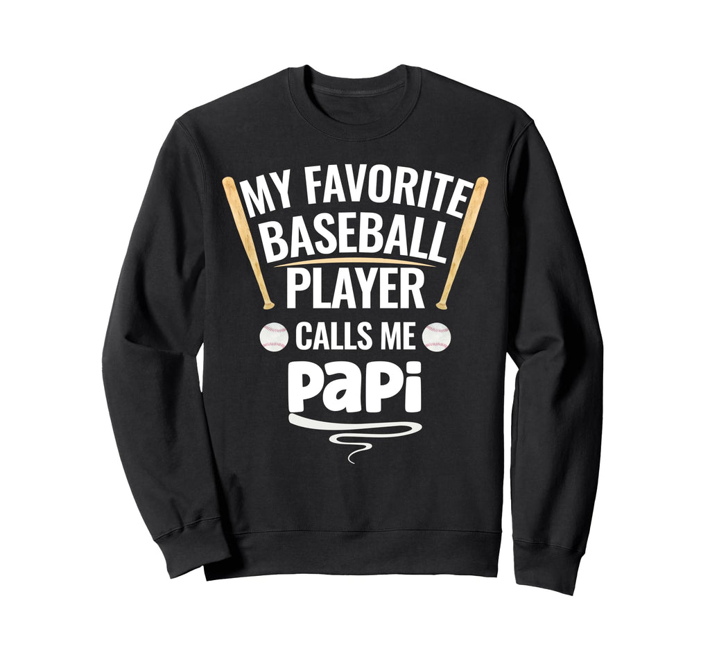 My Favorite Baseball Player Calls Sweatshirt - Minimalist Print for Adults - T-Shirt, Sweatshirt, Hoodie