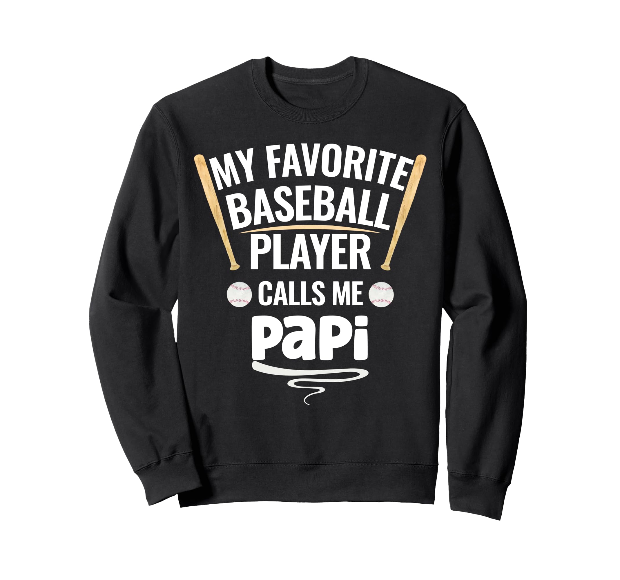 My Favorite Baseball Player Calls Sweatshirt - Minimalist Print for Adults - T-Shirt, Sweatshirt, Hoodie