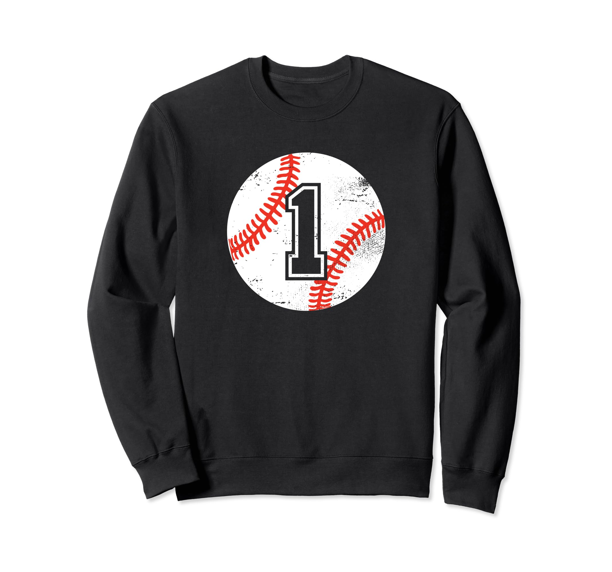 Baseball Player 1 Baseball Mom Dad Sweatshirt - Fun Novelty Design Unisex - T-Shirt, Sweatshirt, Hoodie