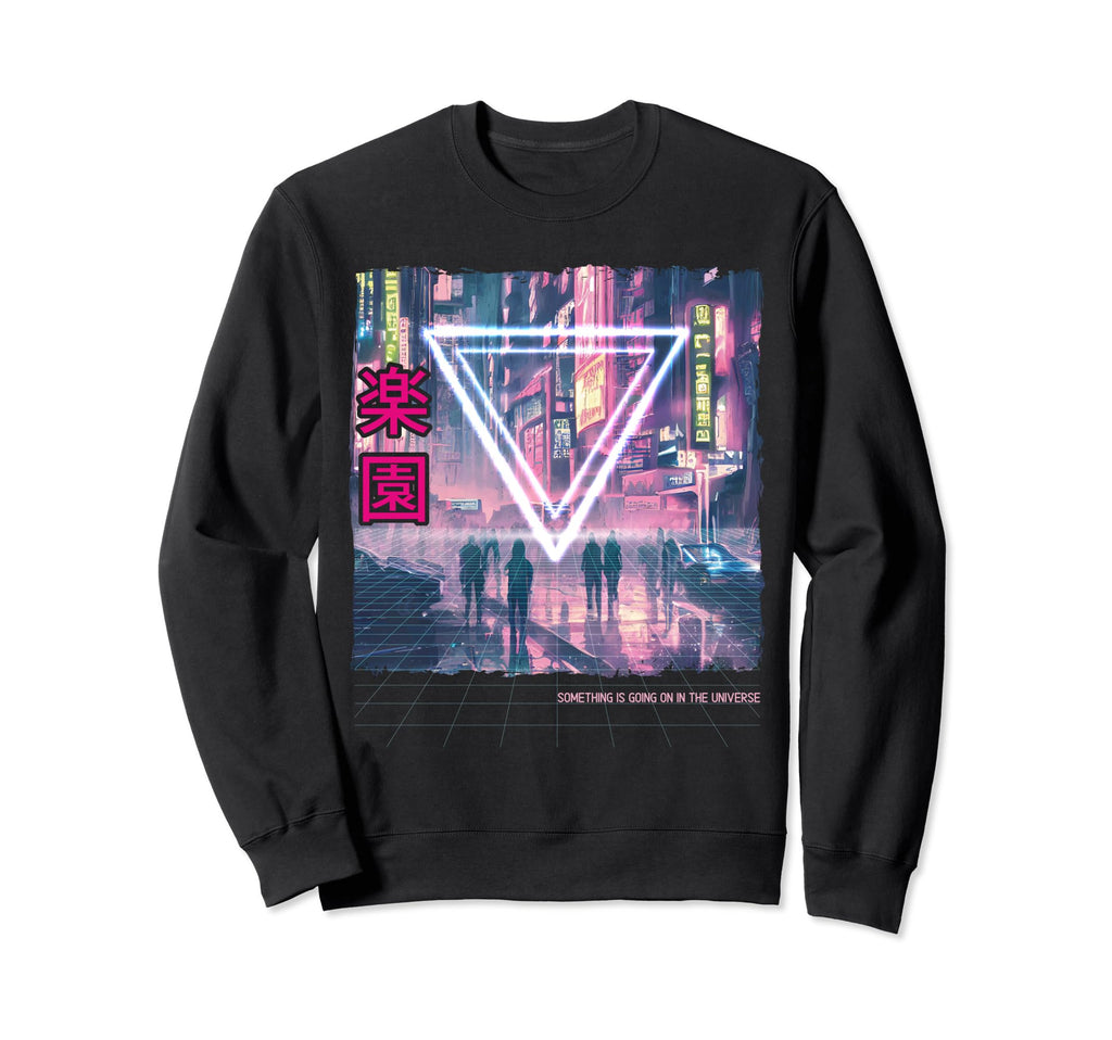 Cyberpunks Vaporwave Tokyo Soft Sweatshirt - Streetwear Style Unisex - T-Shirt, Sweatshirt, Hoodie