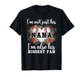 His Biggest Fan Baseball Nana Baseball T-Shirt - Graphic Print Unisex - T-Shirt, Sweatshirt, Hoodie