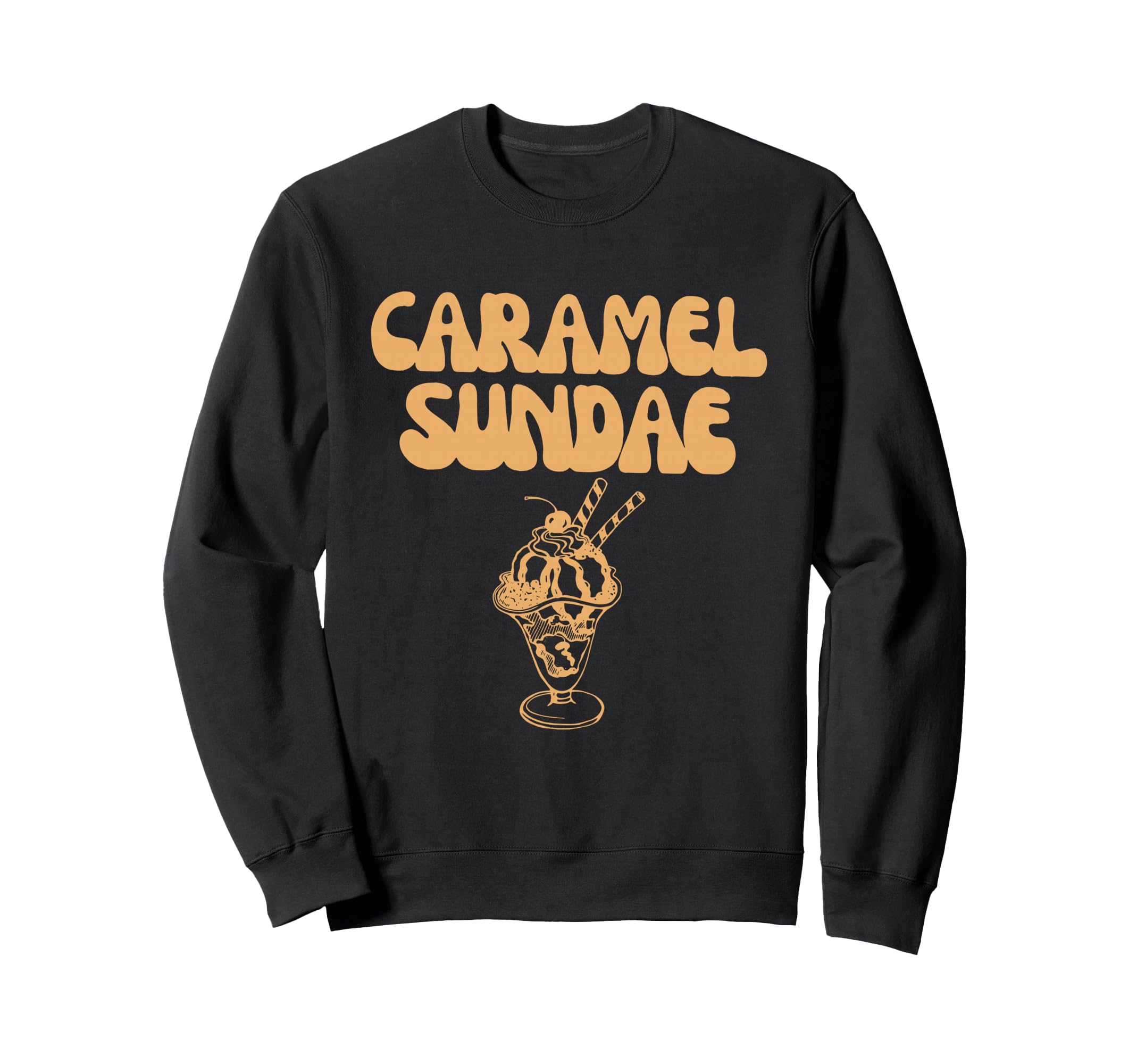 Caramel Sundae 90S Rap Lover Sweatshirt - Novelty Apparel for Adults - T-Shirt, Sweatshirt, Hoodie