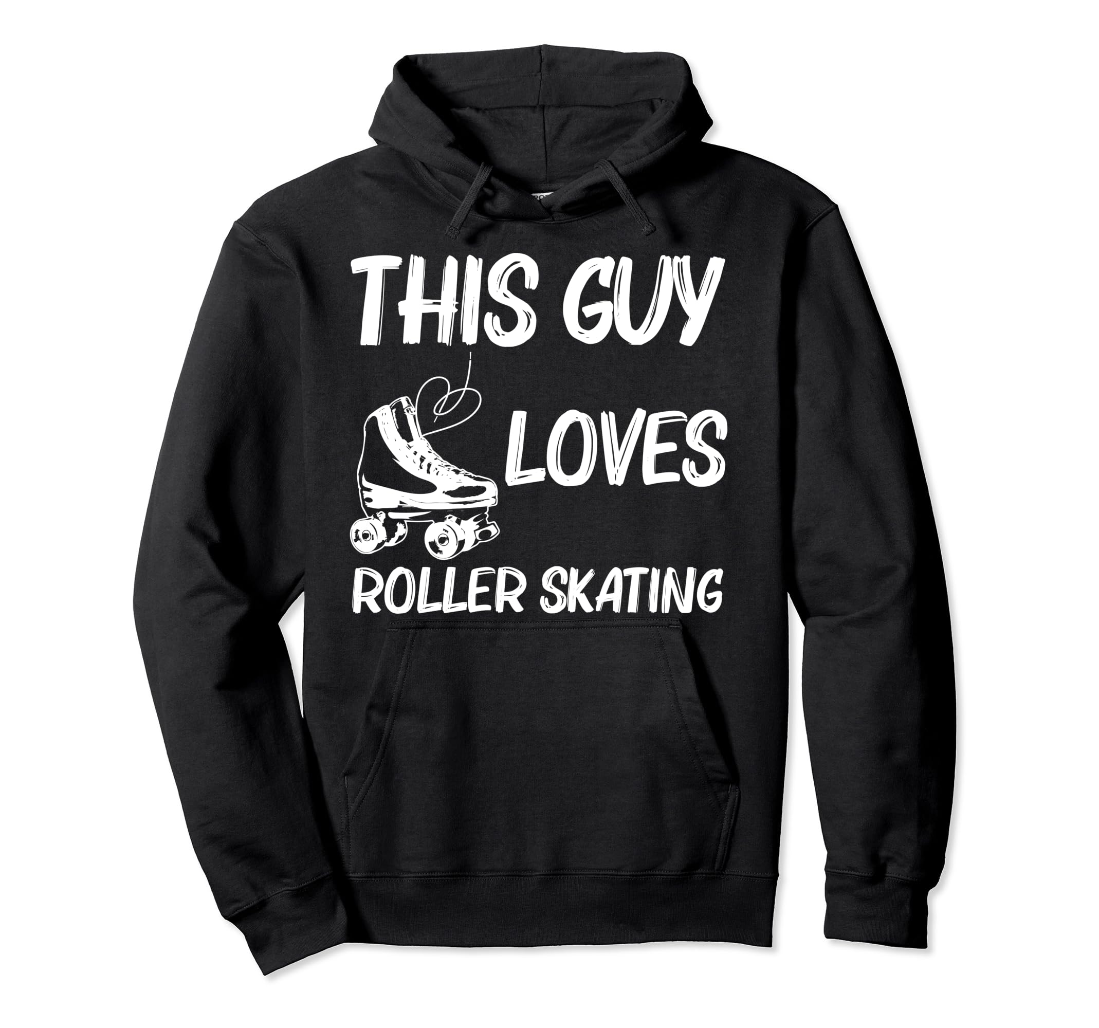 Roller Skating Dad Disco Derby Skates Hoodie - Fun Novelty Design Unisex - T-Shirt, Sweatshirt, Hoodie