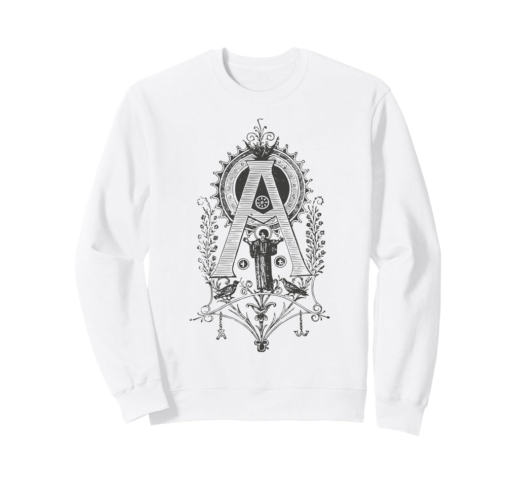 Alpha And Omega Catholic Art Sweatshirt - Novelty Apparel Men Women - T-Shirt, Sweatshirt, Hoodie