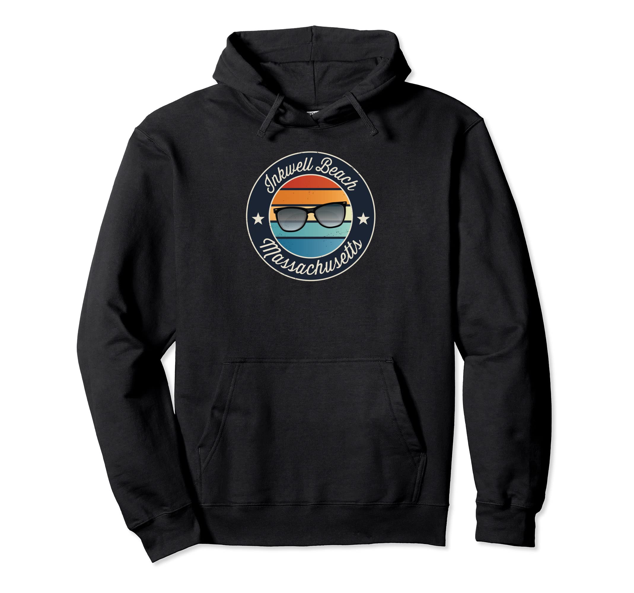 Inkwell Beach Massachusetts Souvenir Hoodie - Unique Graphic Men Women - T-Shirt, Sweatshirt, Hoodie