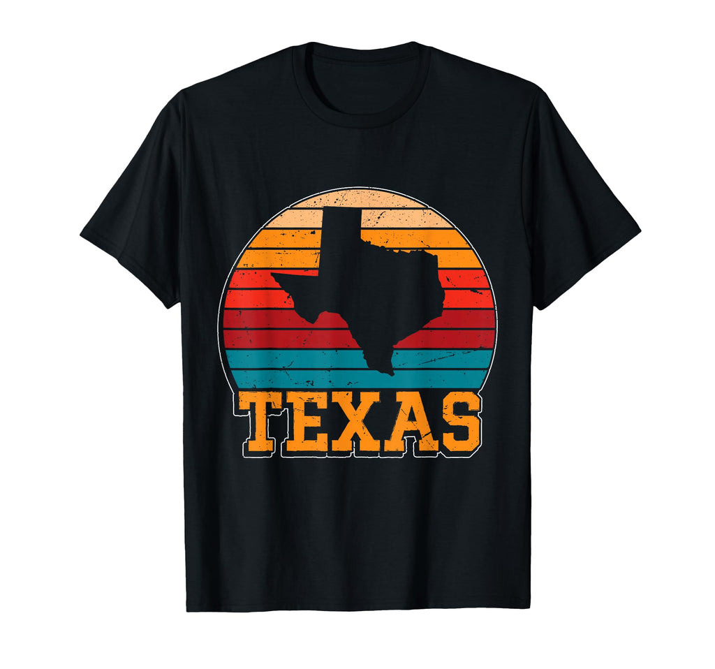 Texas Sunset Us State Texas T-Shirt - Casual Everyday Wear for Adults - T-Shirt, Sweatshirt, Hoodie
