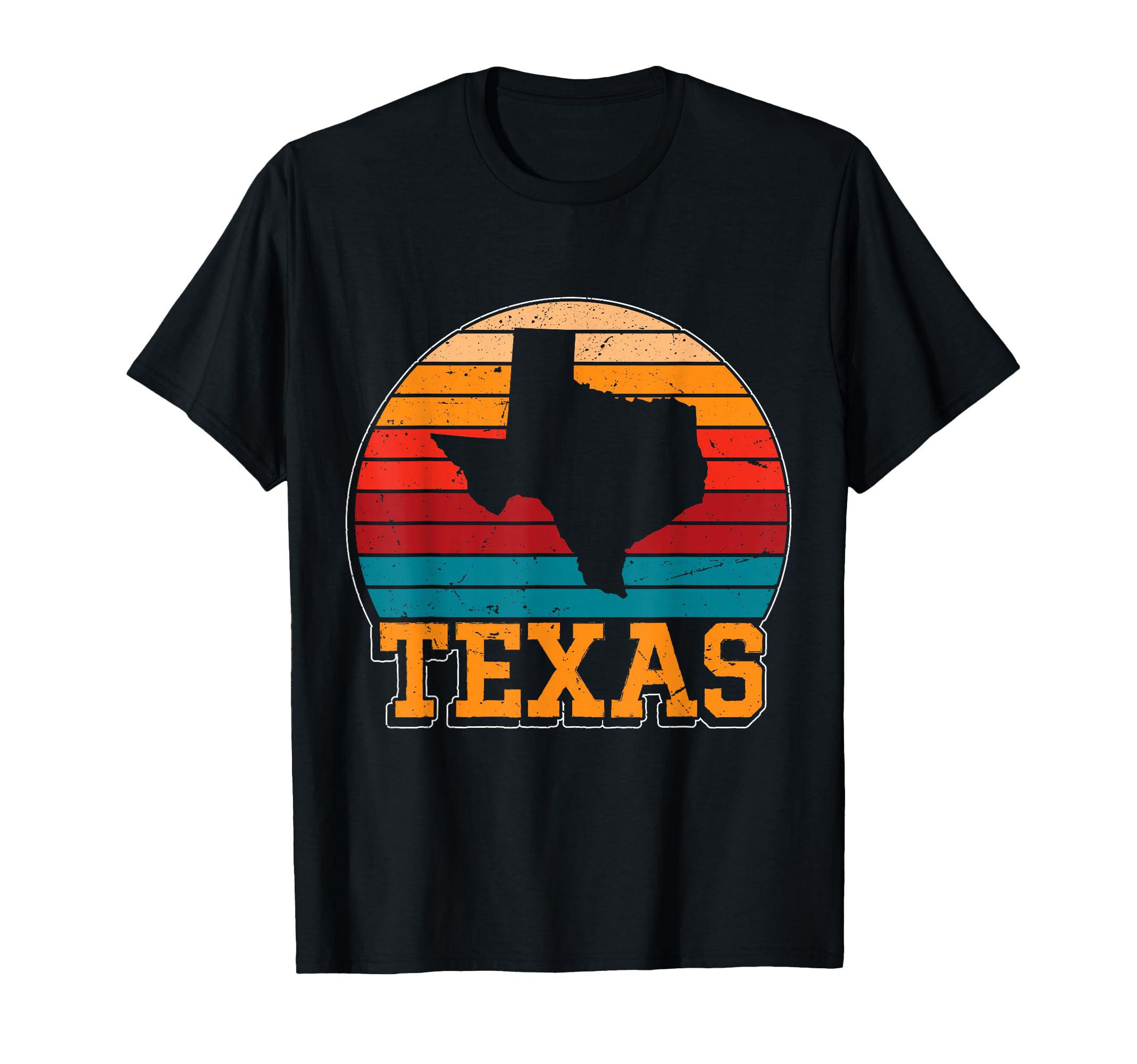 Texas Sunset Us State Texas T-Shirt - Casual Everyday Wear for Adults - T-Shirt, Sweatshirt, Hoodie