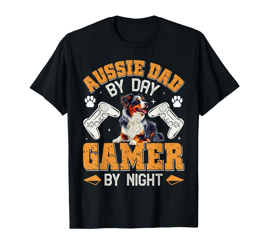 Aussie Dad Day Gamer Night Funny T-Shirt - Trendy Graphic for Adults - T-Shirt, Sweatshirt, Hoodie