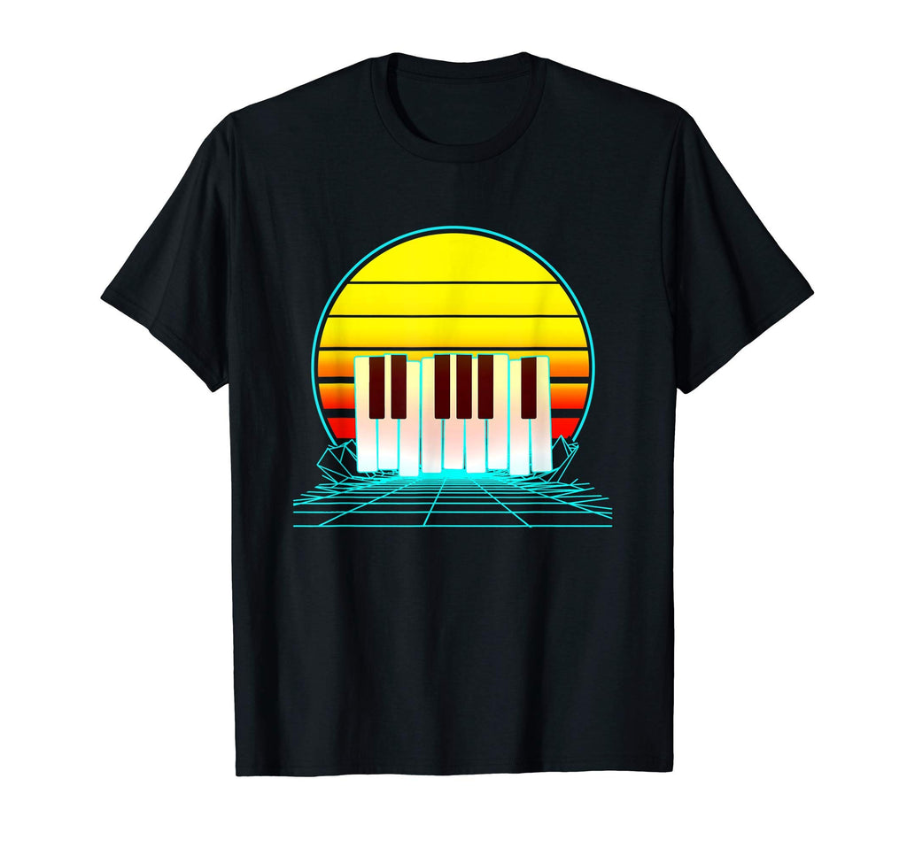Sunset Piano T-Shirt - Fun Novelty Design Unisex - T-Shirt, Sweatshirt, Hoodie