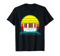 Sunset Piano T-Shirt - Fun Novelty Design Unisex - T-Shirt, Sweatshirt, Hoodie