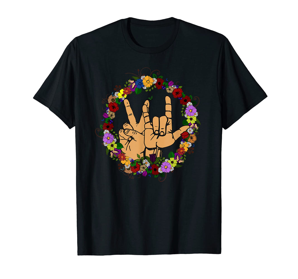 American Sign Language Love And Peace T-Shirt - Streetwear Style Men Women - T-Shirt, Sweatshirt, Hoodie