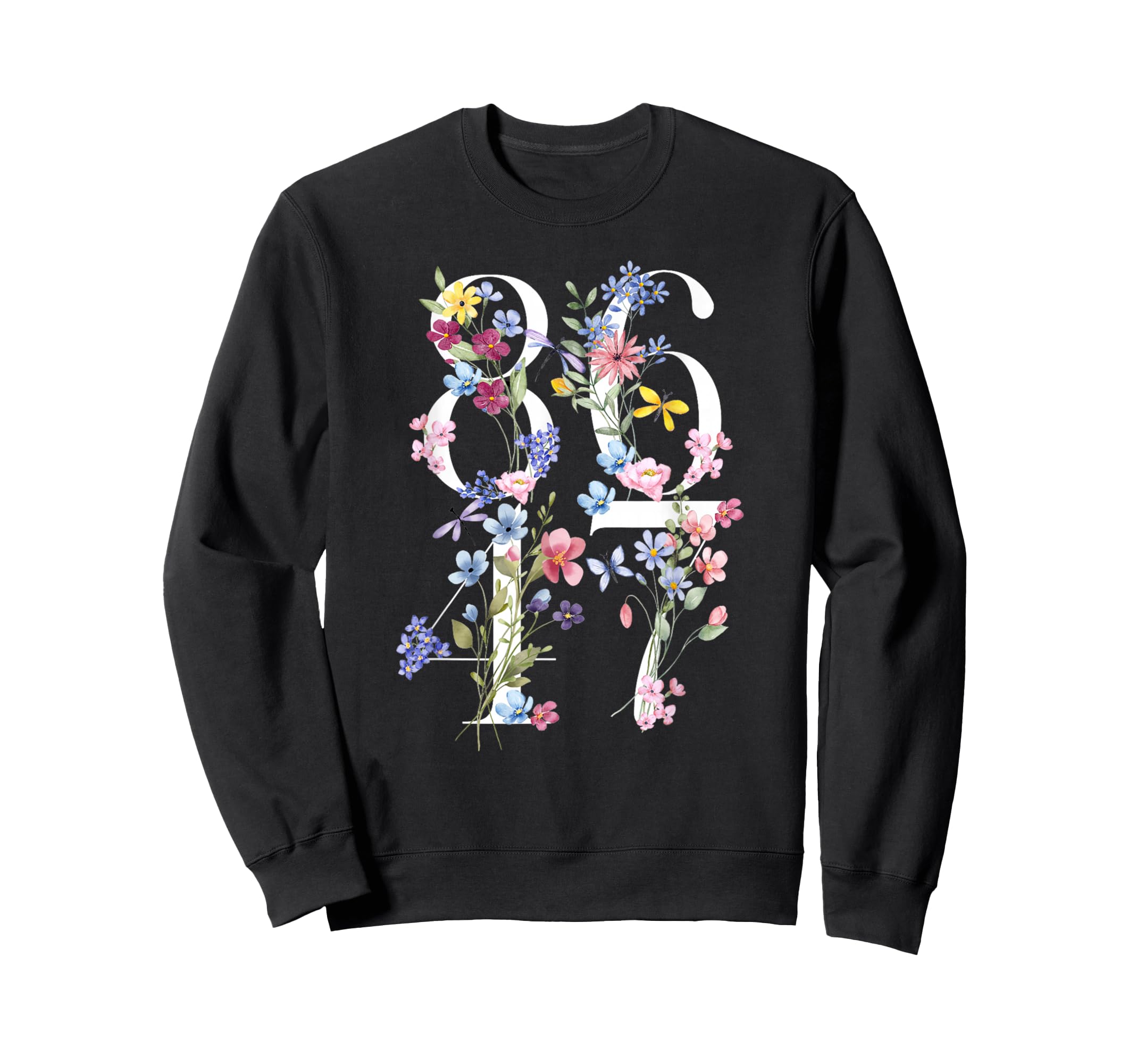 8647 Sarcastic Floral Boho 86 47 Sweatshirt - Streetwear Style Men Women - T-Shirt, Sweatshirt, Hoodie