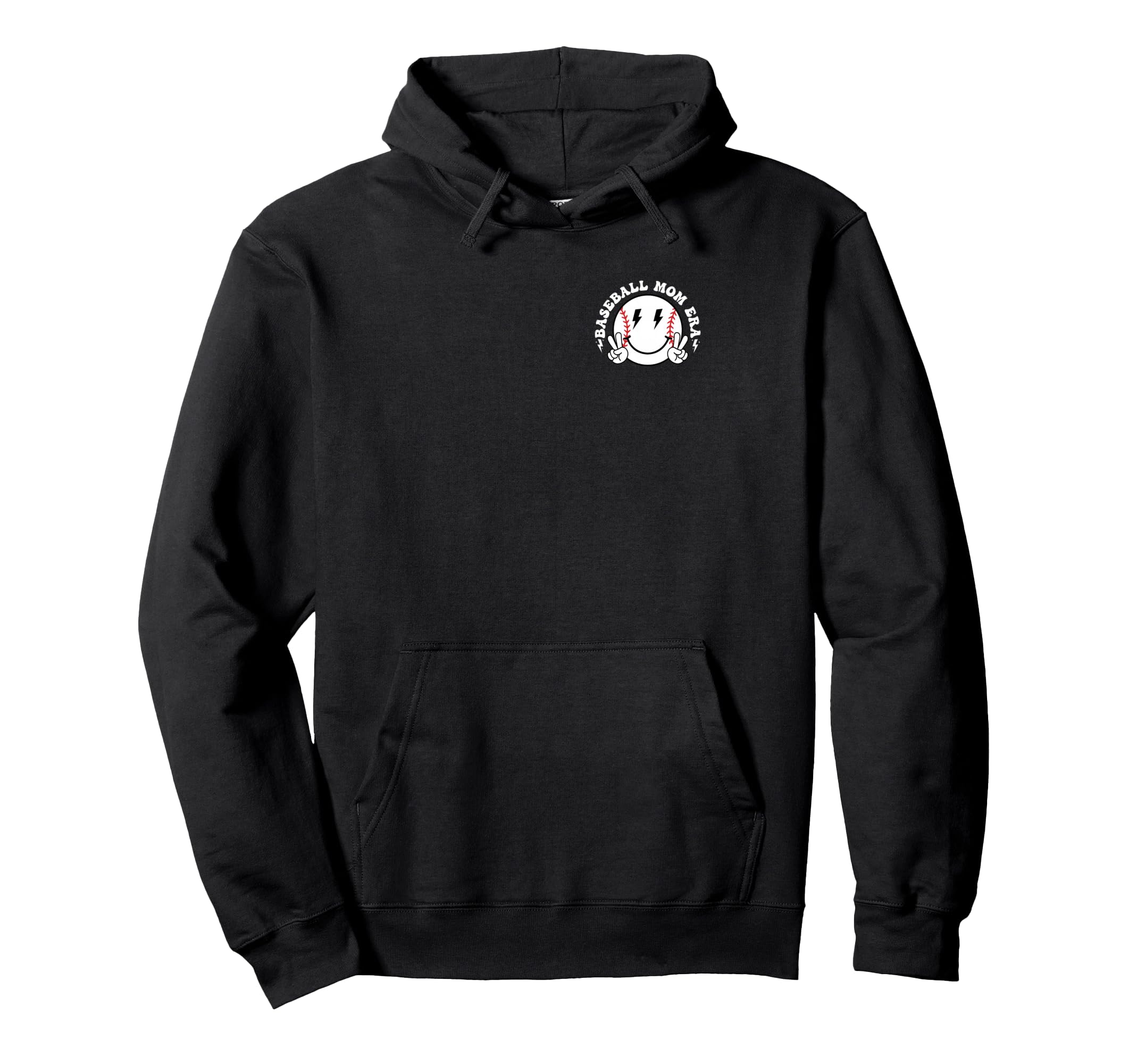 My Baseball Mom Era 2 Sides Hoodie - Unique Graphic Men Women - T-Shirt, Sweatshirt, Hoodie