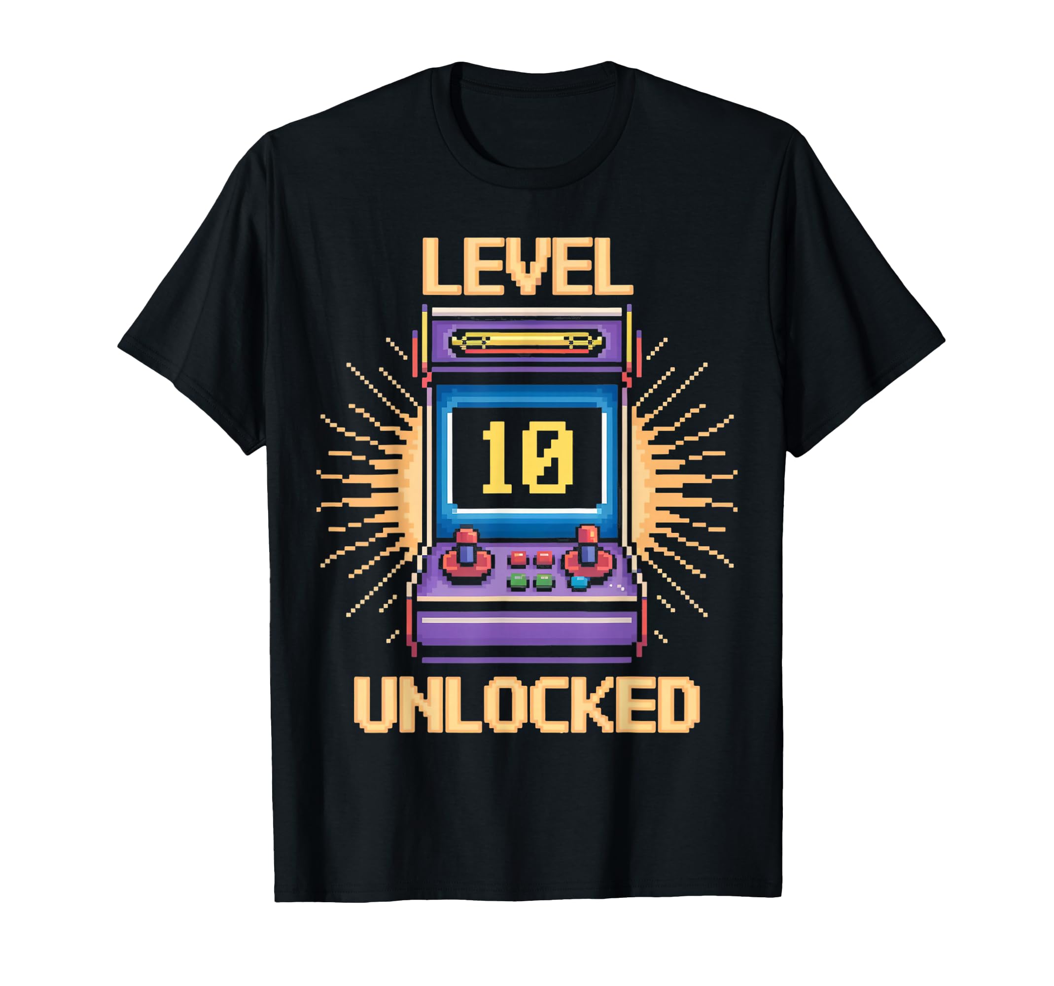 Level 10 Unlock Birthday Gamer T-Shirt - Casual Everyday Wear for Adults - T-Shirt, Sweatshirt, Hoodie
