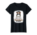 Loud Proud Baseball Mom Messy Bun T-Shirt - Streetwear Style for Adults - T-Shirt, Sweatshirt, Hoodie