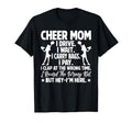 Cheer Mom Funny Mothers Day Cheerleader T-Shirt - Minimalist Print Unisex - T-Shirt, Sweatshirt, Hoodie