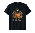 Pumpkin Spice Tis Season Equinox Moon T-Shirt - Trendy Graphic Men Women - T-Shirt, Sweatshirt, Hoodie