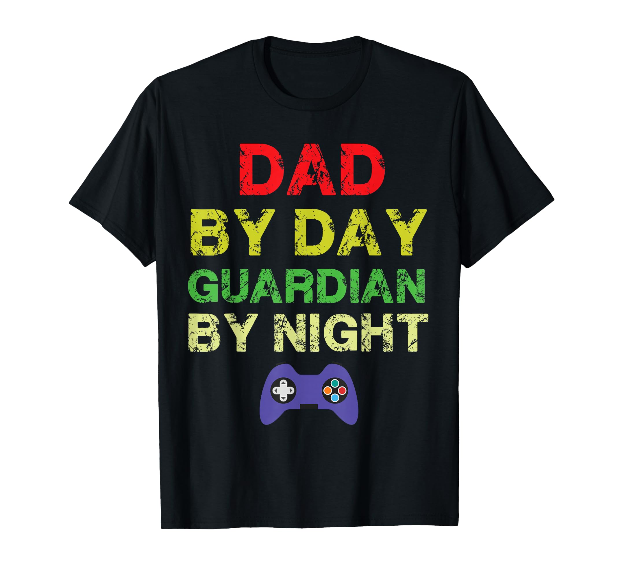 Mens Gamer Dad Dad Day Guardian Night T-Shirt - Graphic Print for Adults - T-Shirt, Sweatshirt, Hoodie