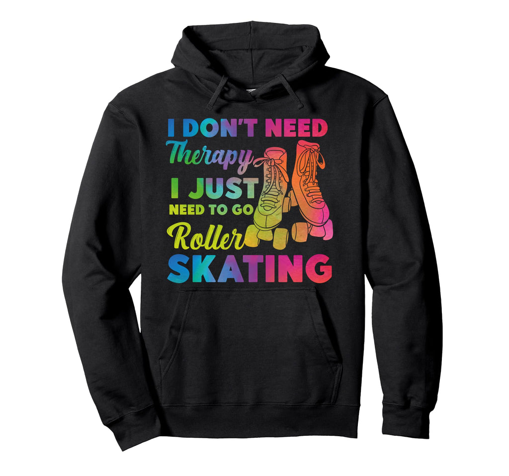 Roller Skating Skate 1970S Watercolor Hoodie - Custom Art Print Unisex - T-Shirt, Sweatshirt, Hoodie