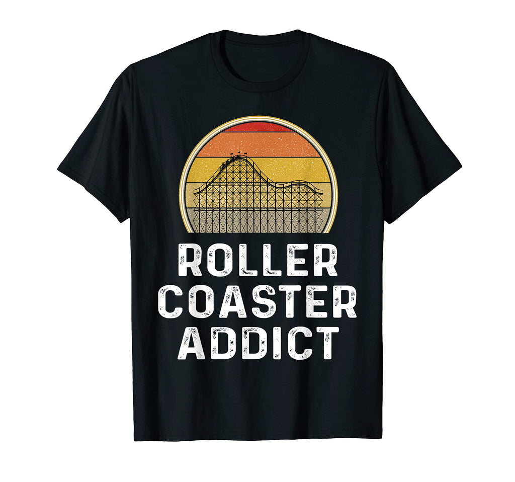 Funny Roller Coaster Addict Lover Rider T-Shirt - Streetwear Style Unisex - T-Shirt, Sweatshirt, Hoodie