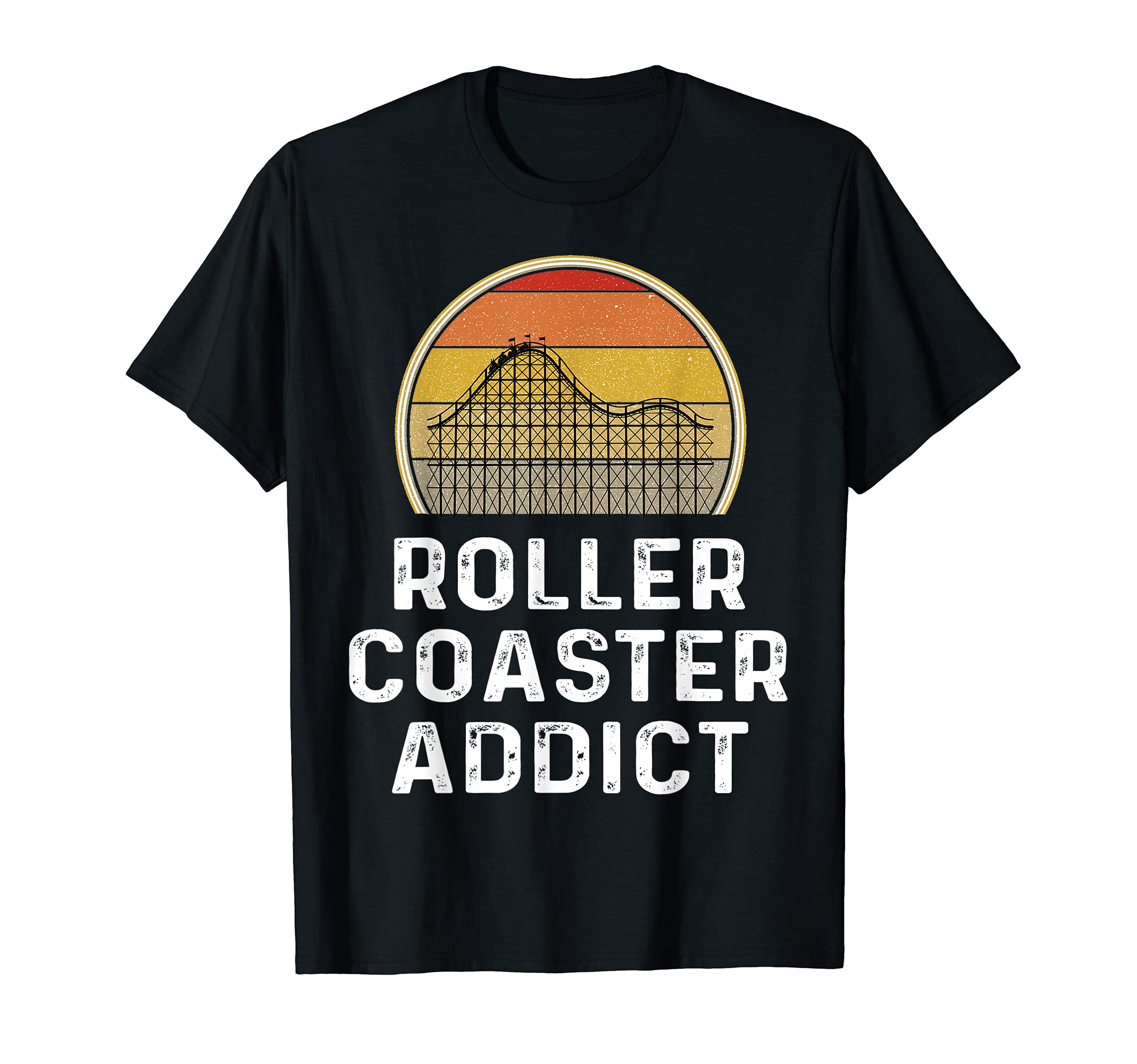 Funny Roller Coaster Addict Lover Rider T-Shirt - Streetwear Style Unisex - T-Shirt, Sweatshirt, Hoodie