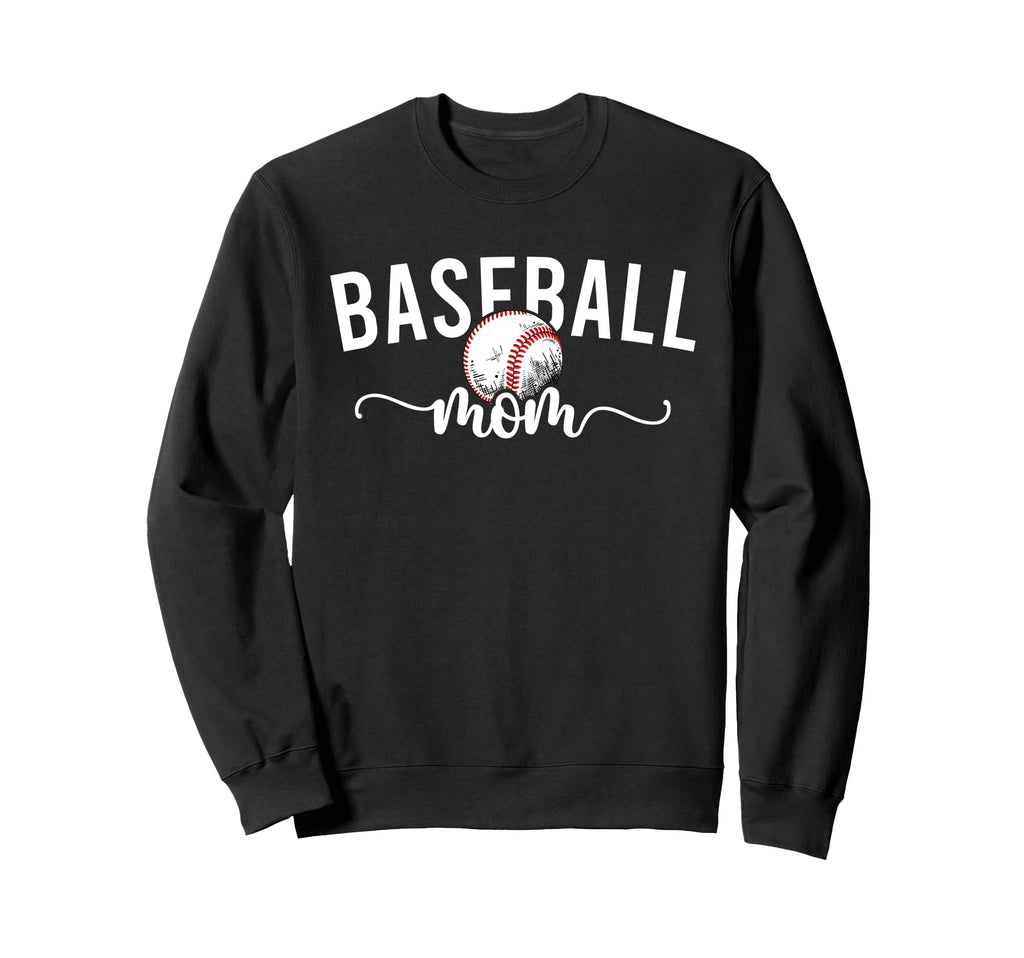 Baseball Mom Baseball Player Mom Sweatshirt - Unique Graphic for Adults - T-Shirt, Sweatshirt, Hoodie
