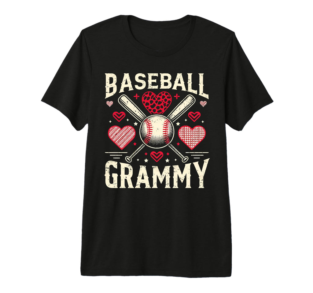 Baseball Grandma Grandmother Granny T-Shirt - Aesthetic Graphic Unisex - T-Shirt, Sweatshirt, Hoodie
