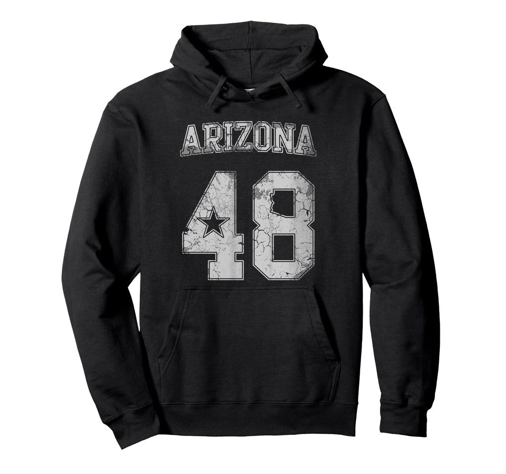 Arizona 48Th State Arizonian Family Home Hoodie - Trendy Graphic Unisex - T-Shirt, Sweatshirt, Hoodie