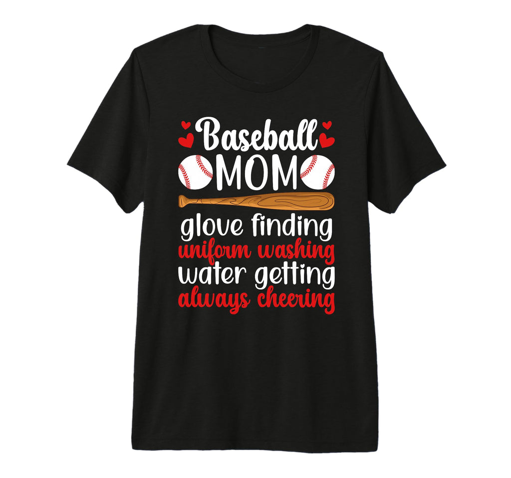 Baseball Mom Baseball Player Mother T-Shirt - Graphic Print for Adults - T-Shirt, Sweatshirt, Hoodie