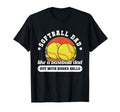 Fathers Day Softball Dad Like Baseball T-Shirt - Minimalist Print Unisex - T-Shirt, Sweatshirt, Hoodie