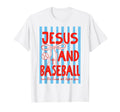 Jesus And Baseball Coquette Christian T-Shirt - Trendy Graphic for Adults - T-Shirt, Sweatshirt, Hoodie