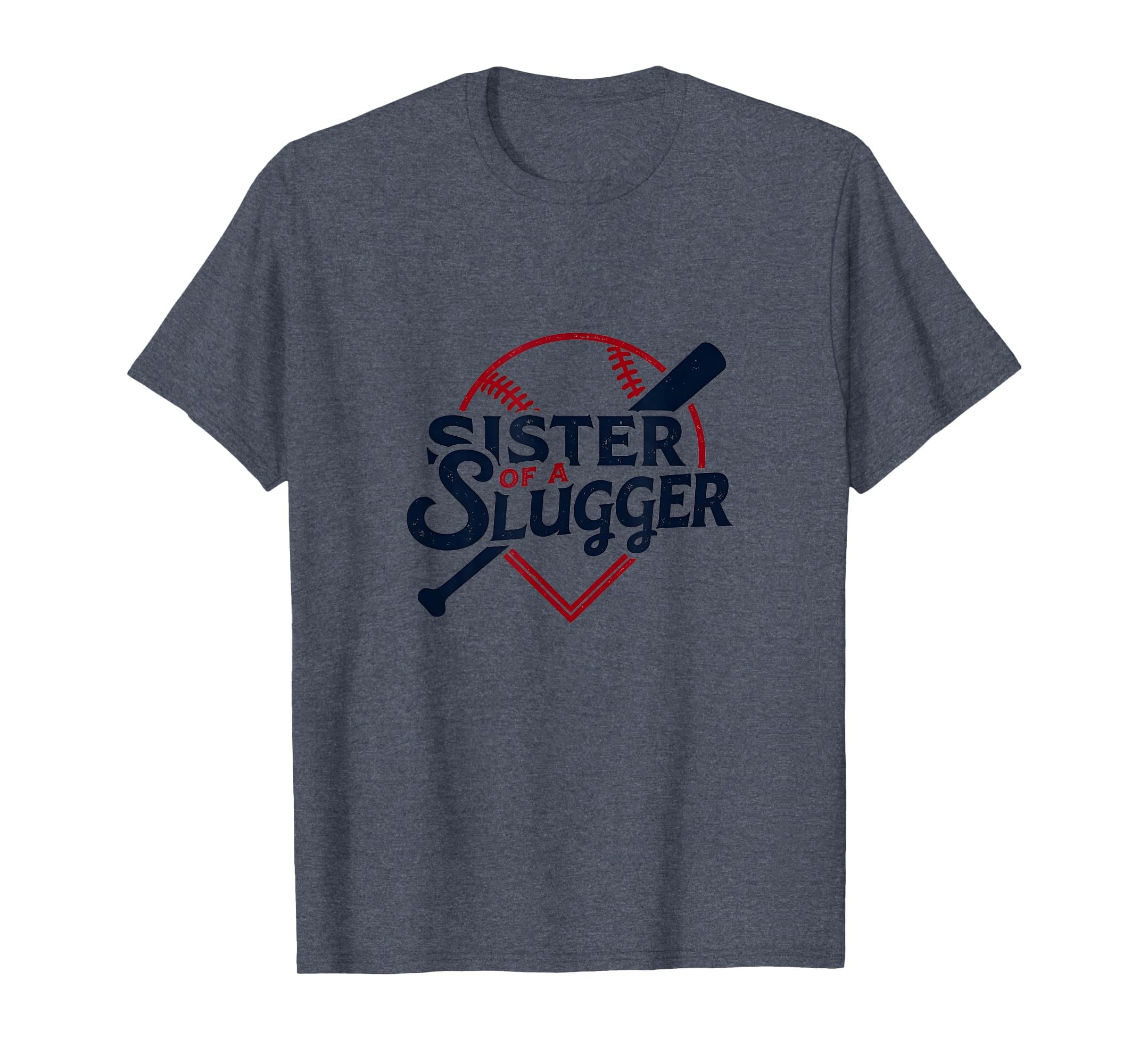 Baseball Sister Sister Slugger T-Shirt - Aesthetic Graphic Men Women - T-Shirt, Sweatshirt, Hoodie