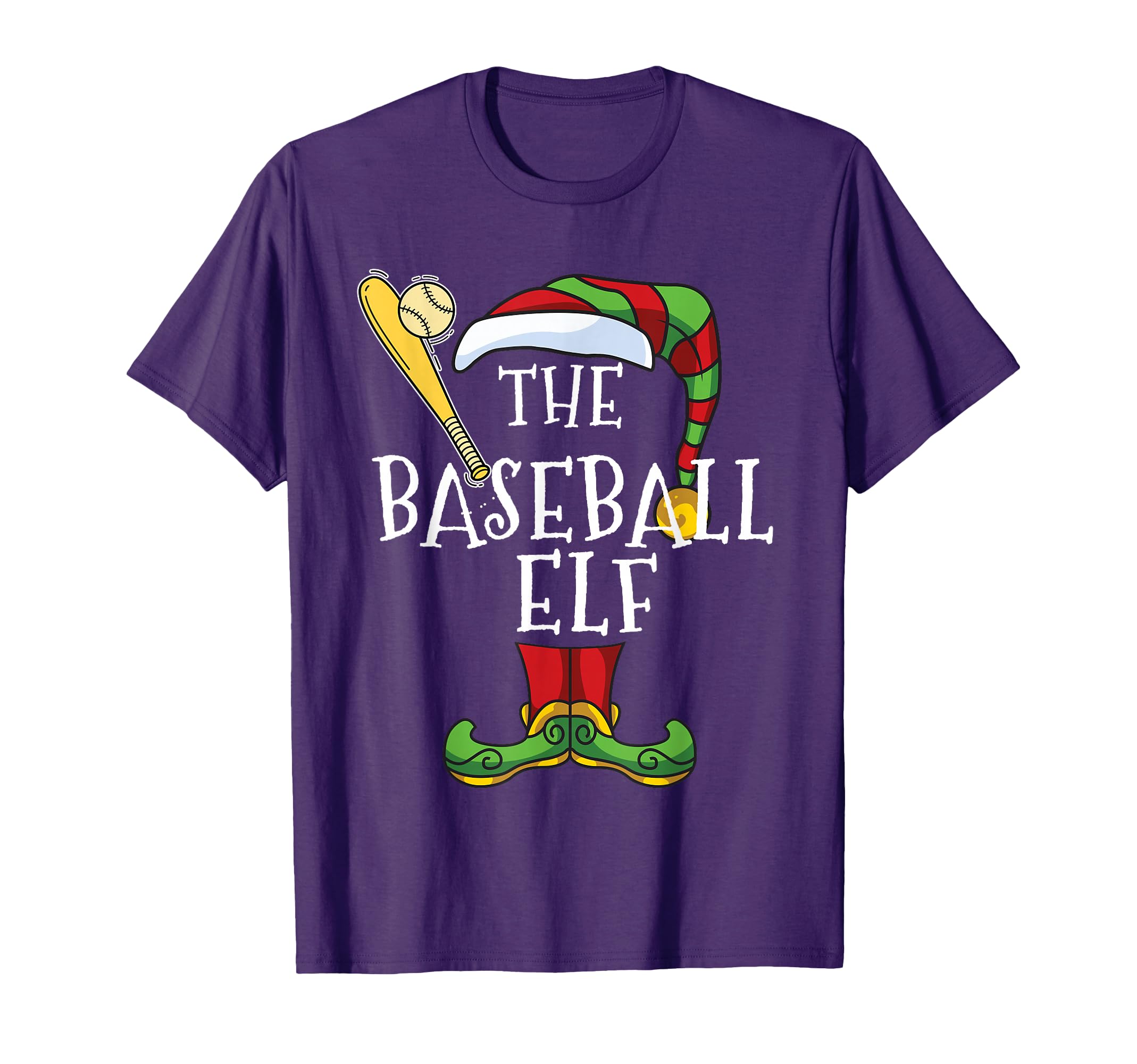 Baseball Elf Lover Family Matching Funny T-Shirt - Streetwear Style Unisex - T-Shirt, Sweatshirt, Hoodie