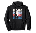 Baseball Mama Ball Game Sports Ball Hoodie - Fun Novelty Design Men Women - T-Shirt, Sweatshirt, Hoodie