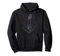 Vaporwave Aesthetic Rose Hand Flower Hoodie - Minimalist Print for Adults - T-Shirt, Sweatshirt, Hoodie