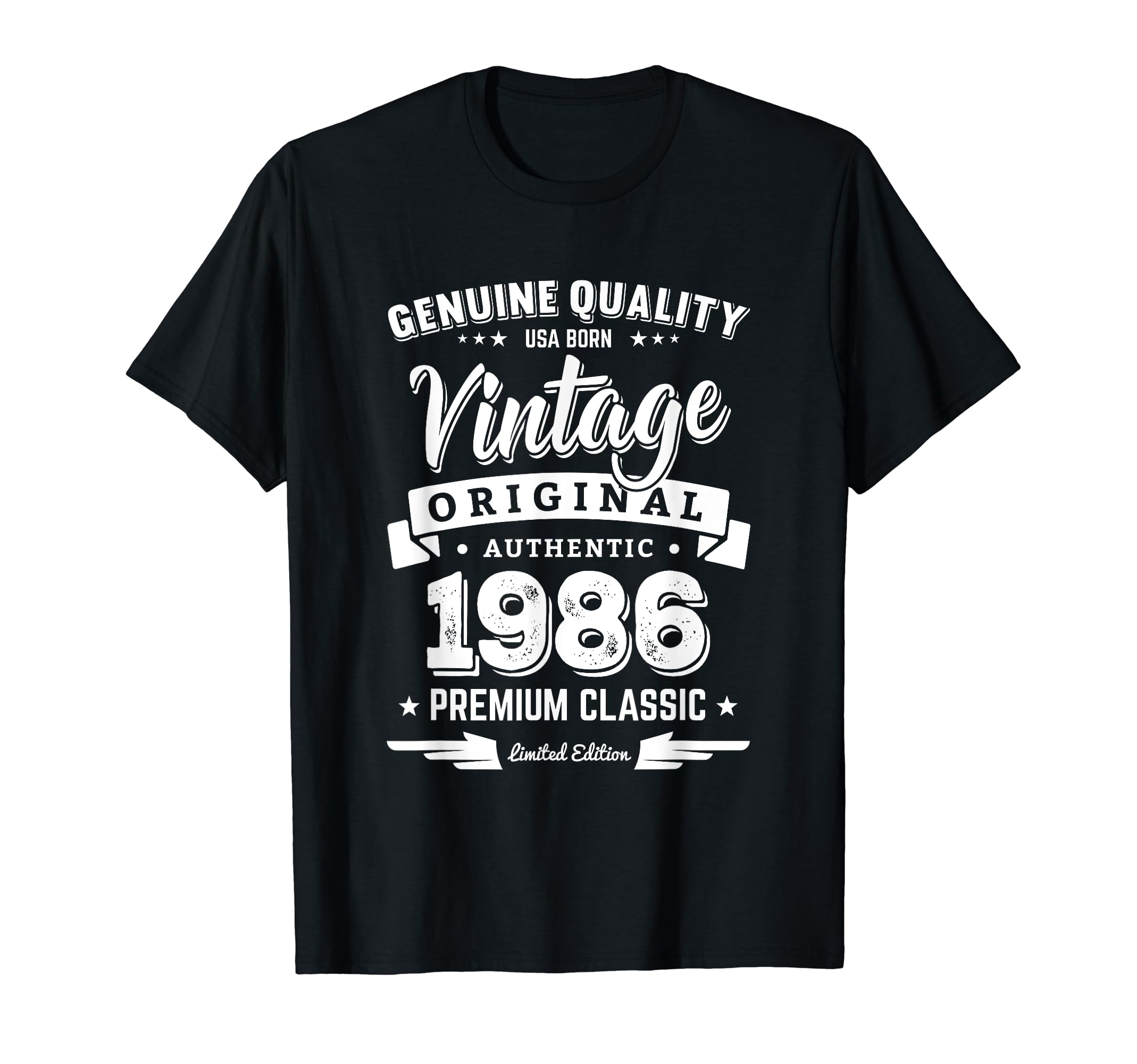 Born 1986 Birthday Made 1986 Shirts T-Shirt - Graphic Print for Adults - T-Shirt, Sweatshirt, Hoodie
